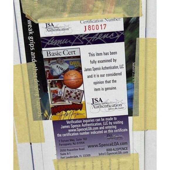 Payne Stewart Signed Pamphlet Pairings 1997 Memorabilia Display Photo Matted JSA - Picture 7 of 7